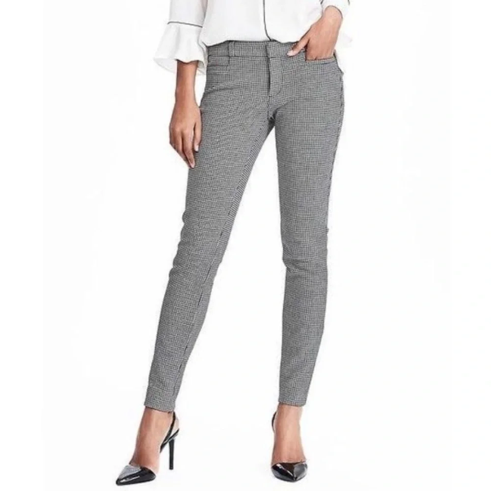Sloan Houndstooth Ankle Pant, Banana Republic - Picture 1 of 7